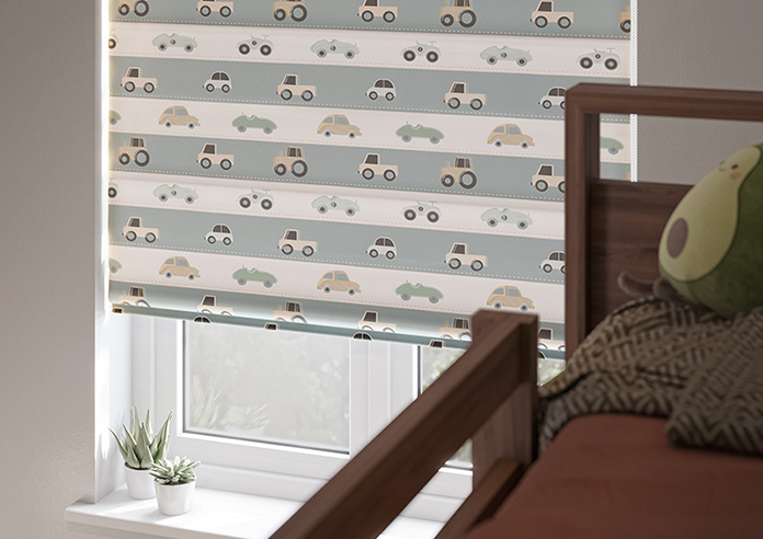 Brum Brum, Highway - Twist&Fit Roman Blind - Image 5